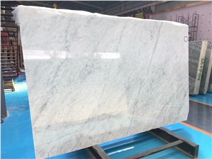 Bianco Carrara Marble Interial Wall and Floor Covering