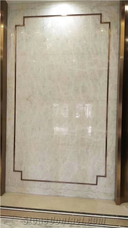 China White Onyx Slab Backlight for Interial Walling Tile