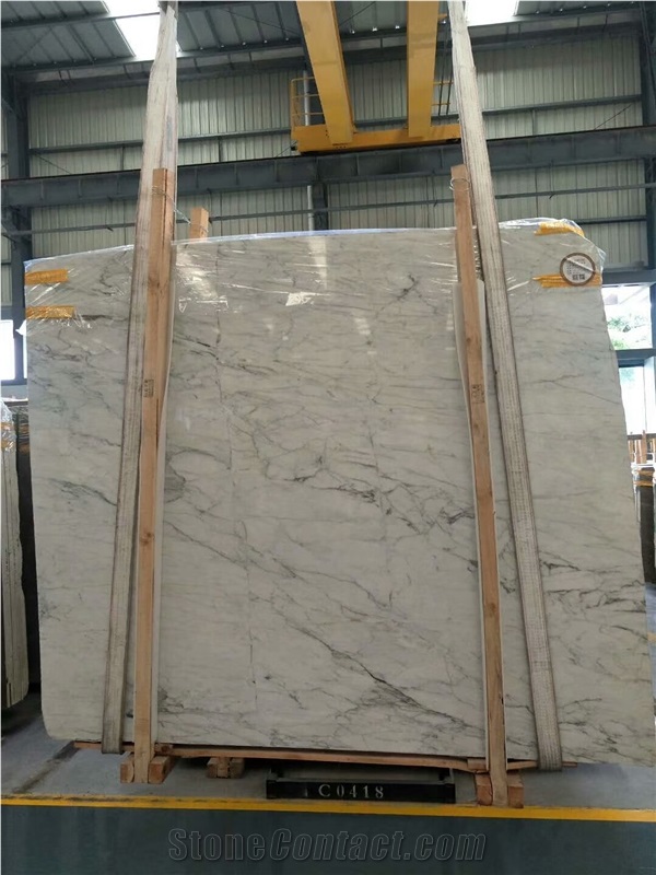 Cloudy White Marble for Wall and Interial Wall and Floor Covering