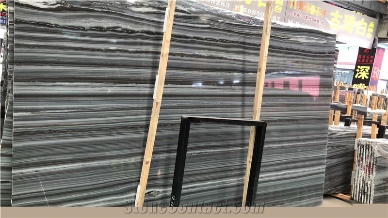 Dark Blue Wood Vein Marble for Wall and Floor Tile