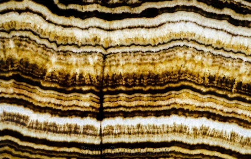Honey Tiger Onyx for Wall
