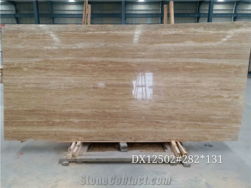 Iran Yellow Travertine for Exterial and Interial Wall and Floor Tile