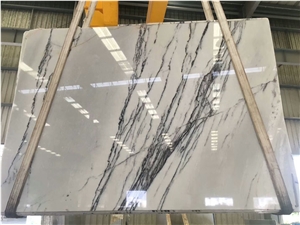 Milas New York White Marble for Interial Wall and Floor Covering