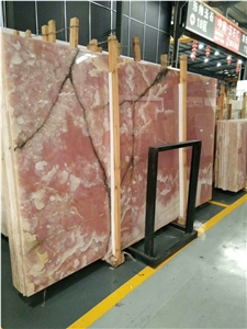 Rose Pink Onyx Slab/Cut to Size