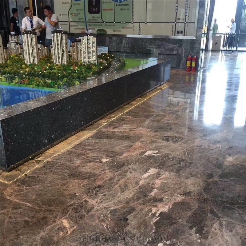Silver Grey Marble for Interial Wall and Floor Covering/Mosaics