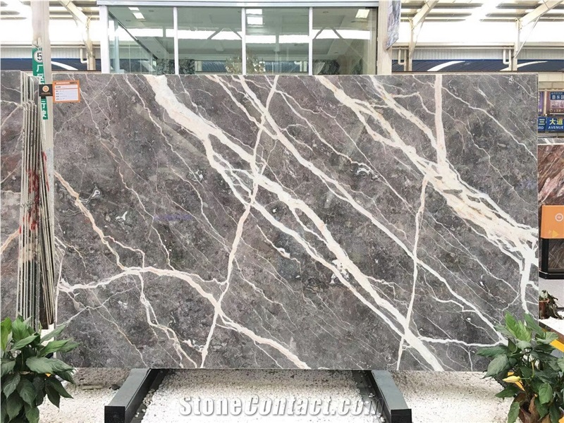 Skyfall Grey Marble for Interial Wall and Floor Covering/Cut to Size