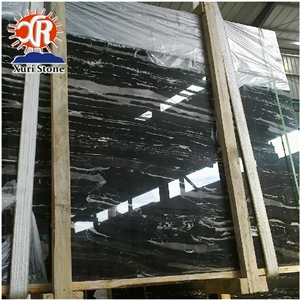 Silver Dragon Marble Chinese Black White Veins