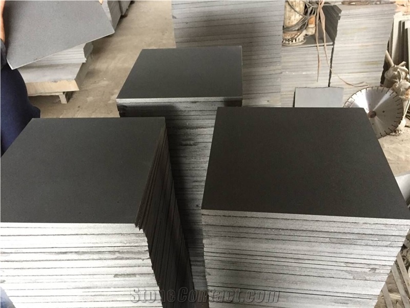 China Grey Basalt Tiles & Slabs