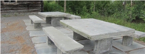 Offerdal Quartzite Exterior Furniture,Garden Table