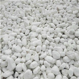 Natural Stone Snow White Pebbles