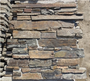 Rusty Slate Wall Cladding Decoration Culture Stone