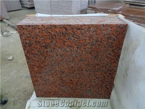 Chinese Maple Red Granite G562 Tile,Slabs