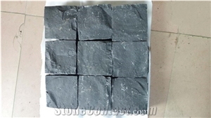 Zhangpu Black Basalt Paver Tile Cube Stone