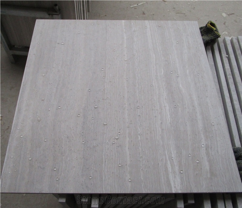 White Wooden Marble Floor Tiles