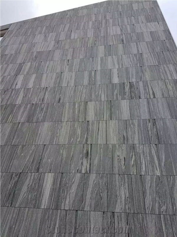 Landscape Grey Granite Tiles, Seawave Grey Granite
