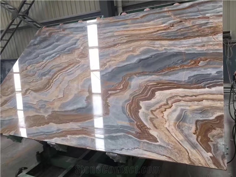 Roman Impression Marble Slab,Bookmatching Marble