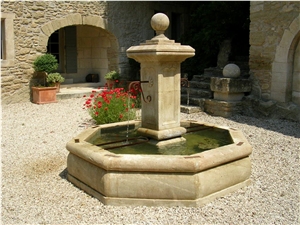 French Style Stone Fountain, French Lyon Design