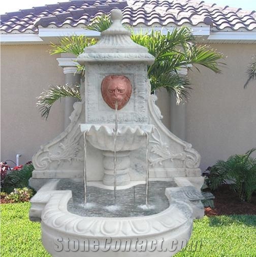 Garden Water Fountain,Wall Fountain, Water Feature