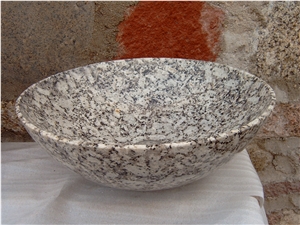 Granite Wash Bowls,Wash Basins,Round Basins