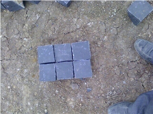 Black Basalt Blocks Cobbles Cobblestone Cube Stone