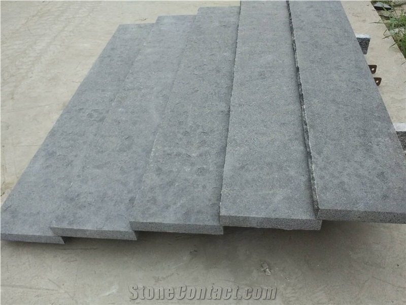 China Yixian Black Granite Slab Tile Floor Kitchen