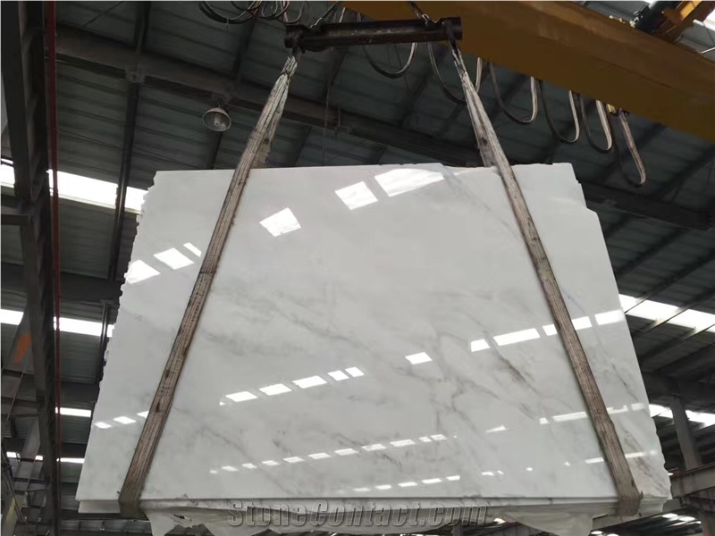 Eastern White Marble Slabs Tiles Flooring Walling