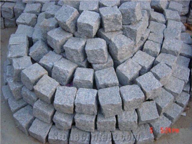 Granite Blocks Cobblestone Paver Mats Setts Cubes