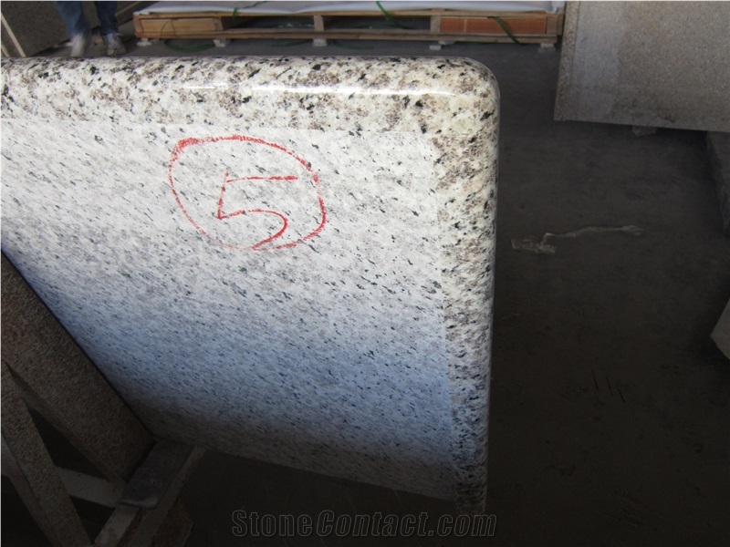 White Tiger Granite Polished Countertops Desk Tops