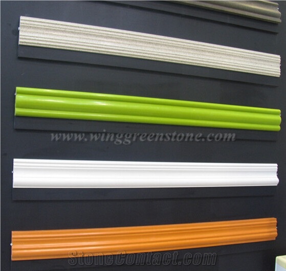 Artificial Stone Border Line, Colorful Skirting