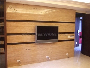 Beige Travertine for Flooring & Walling, Winggreen
