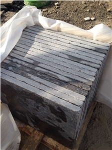 Blue Limestone Paving Cubes