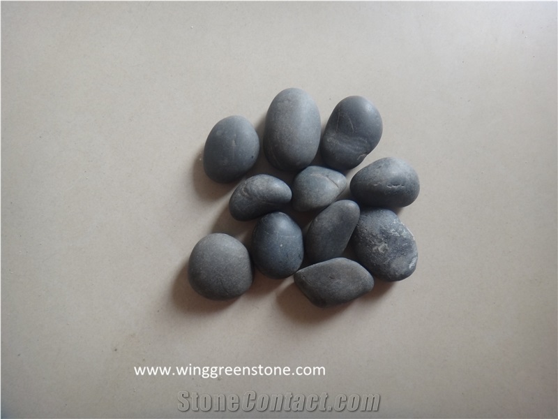 Cheap River Stone, Natural Grey Pebble Honed