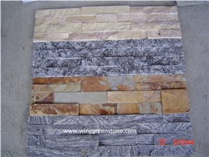 Cheap Slate Cultured Stone,Stacked Stone Panel
