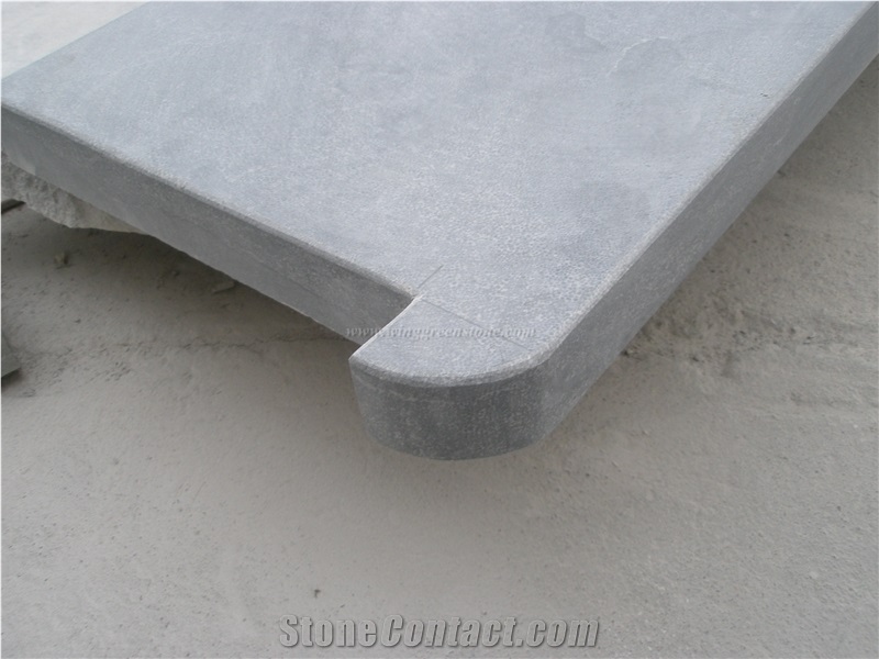 China Blue Limestone Kerbstones, Sidestone