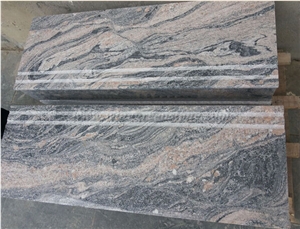 China Juparana Granite Stair and Riser,
