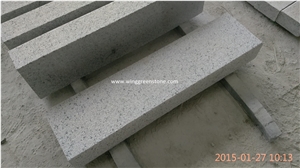 Chinese Light Grey Paving Stone Flamed Surface