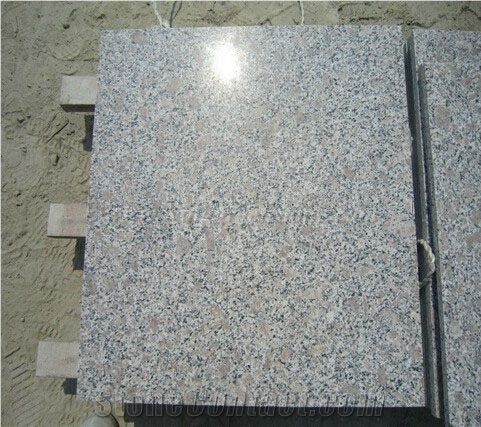 G383 Granite Flamed Tiles for Flooring Use