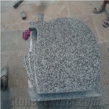 G435 Granite Poland Tombstone, Granite Gravestone