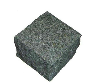 G612 Green Granite Cube Stone, Walkway Paver