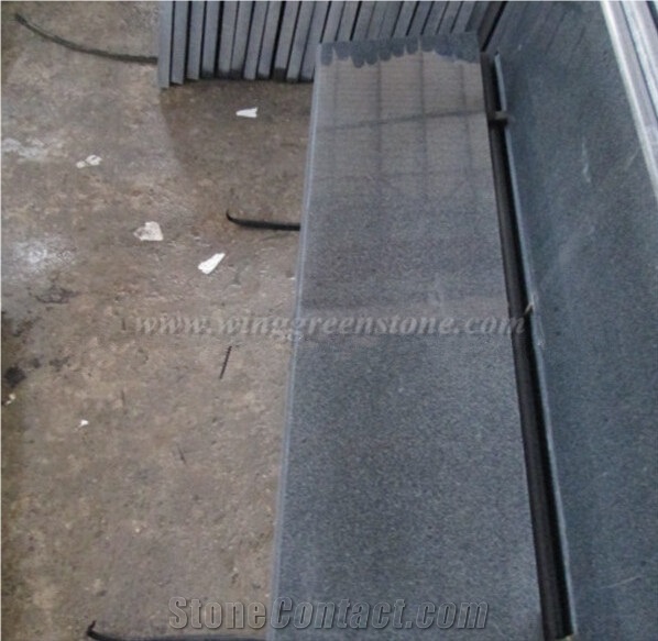 G654 Granite Stair Step with Grooved Anti Slip