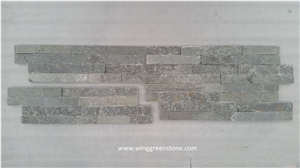 Grey Slate Cultured Stone,Stacked Stone Wall Panel