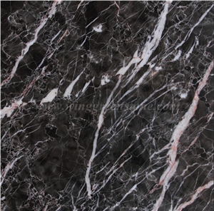 Hang Grey Marble with Red Vein, Tiles & Slabs