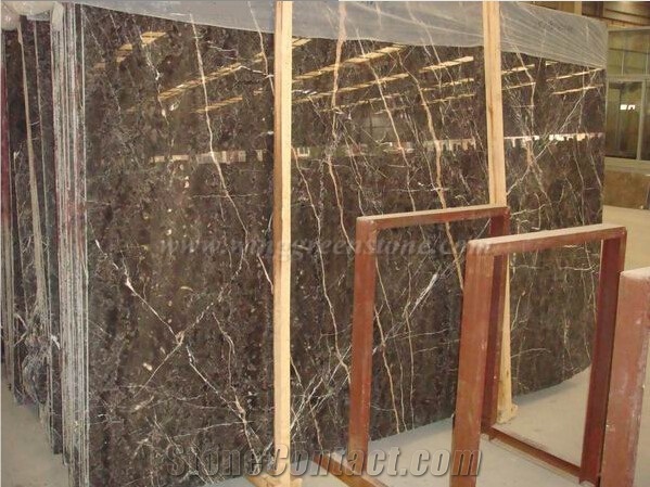 Hang Grey Marble with Red Vein, Tiles & Slabs