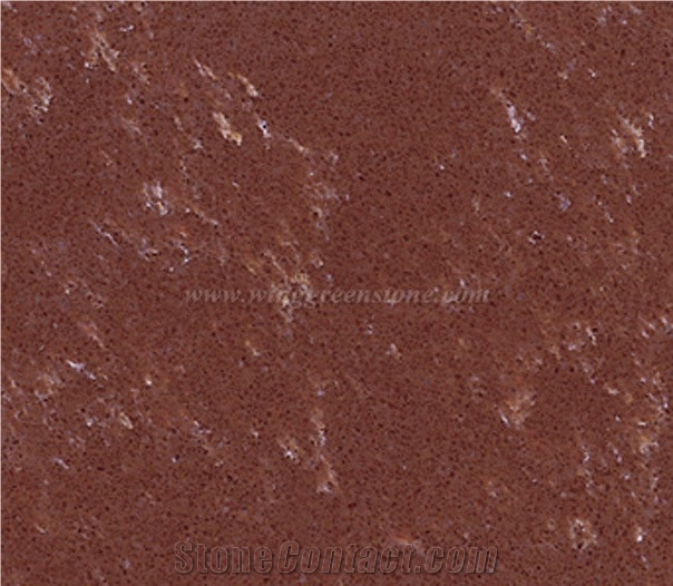Latte Brown Quartz Surface, Engineered Stone