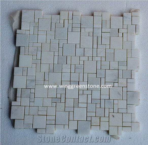 Oriental White Marble Mosaic Tile Marble Mosaic