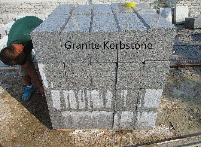 Pearl Flower Granite, G383 Granite Kerb Sone,