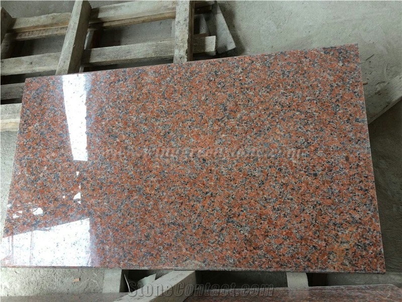 Polished Maple Red, G562, Red Granite, Winggreen