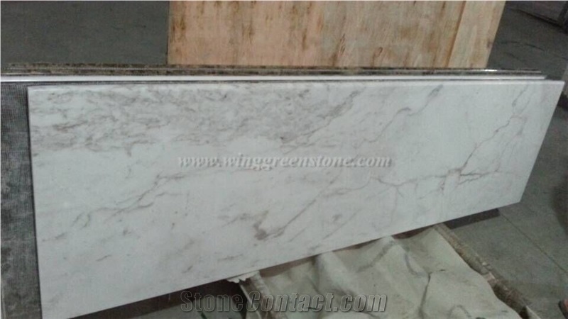 Volakas Marble Countertop, White Tops, Winggreen