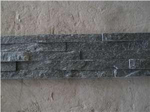 White/Black Quartzite Culture Stone Wall Cladding
