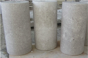 White Granite Column, Natural Stone Column